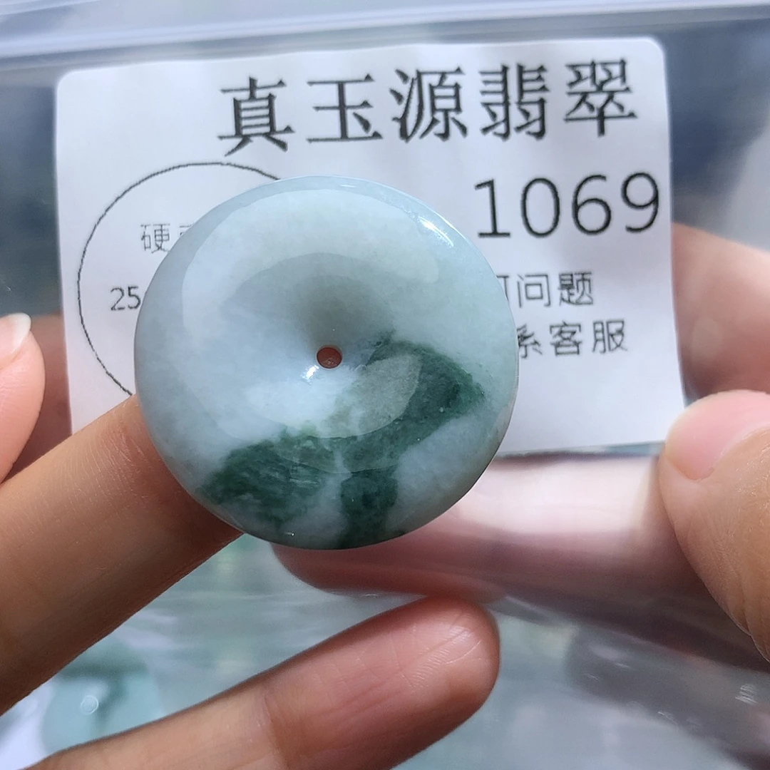 翡翠未镶嵌颈饰1069