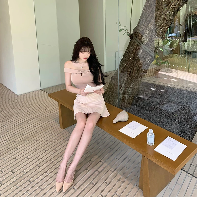 Liuu嘻嘻阿纯欲高腰松紧百褶裙女夏季时尚气质百搭收腰显瘦半裙
