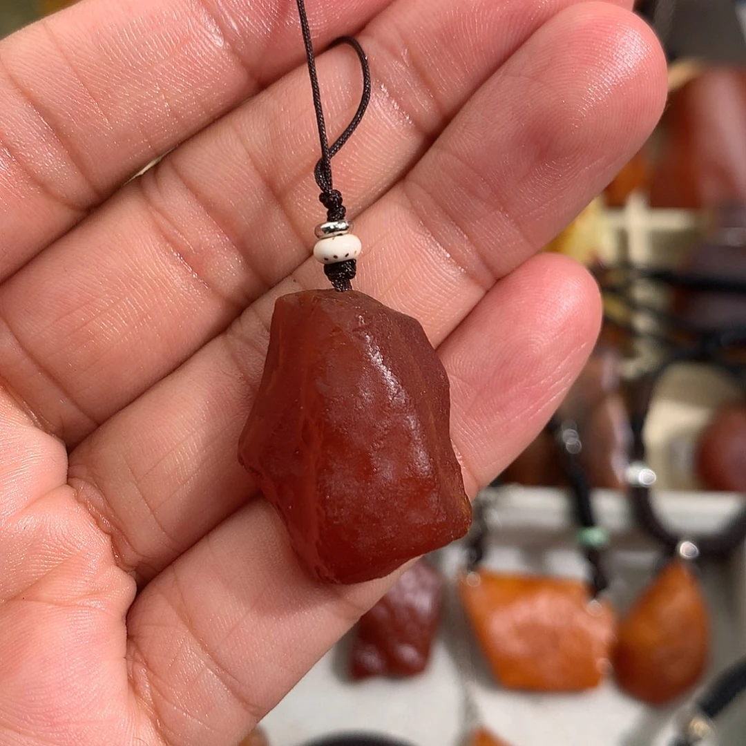 蜜蜡裸石未镶嵌你