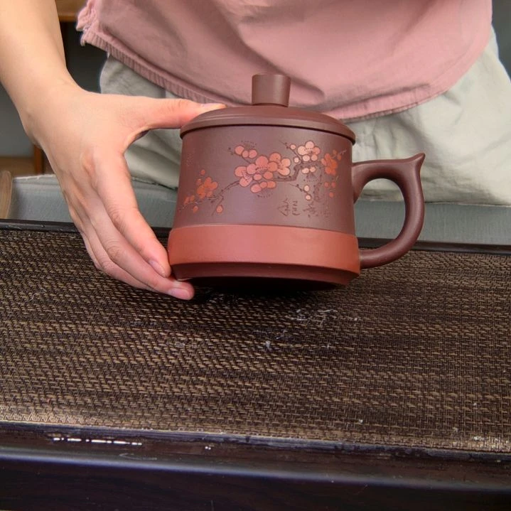 茶杯紫砂高货放漏