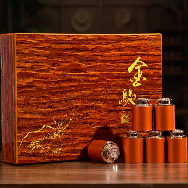 【30罐实木礼盒】金骏眉 红茶 小罐礼盒装 500g 过年送礼