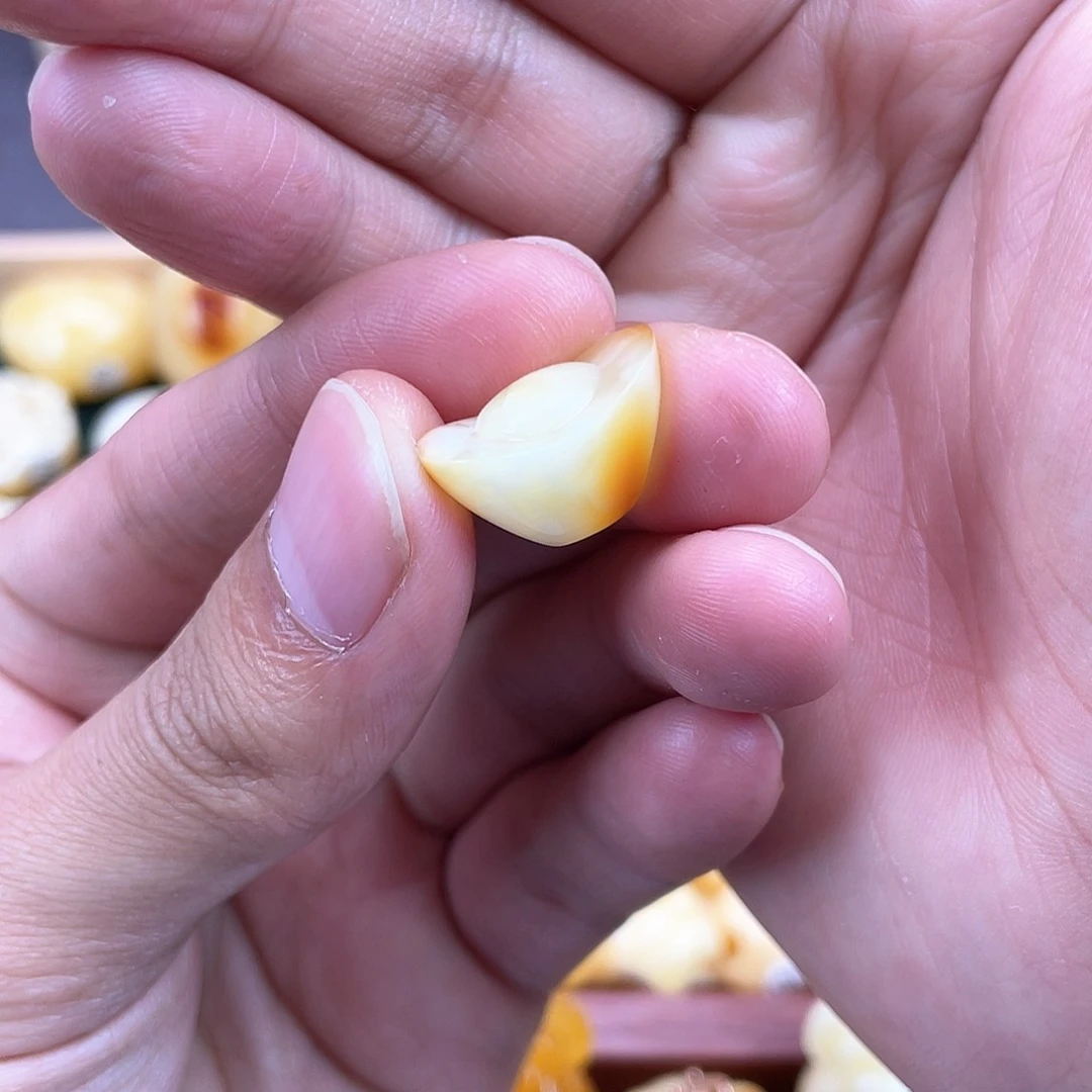 琥珀裸石未镶嵌蜜蜡