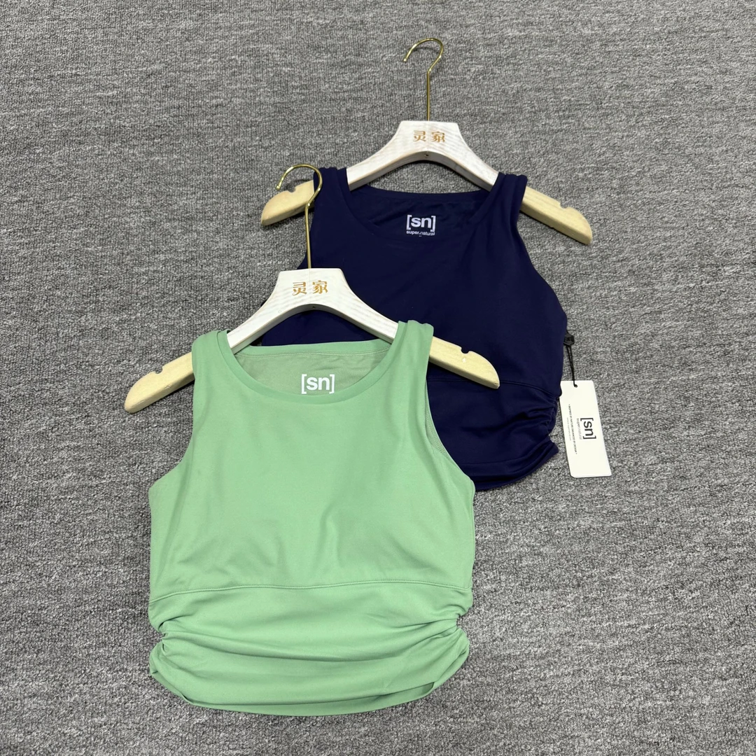 女式运动休闲舒适百搭简约修身瑜伽背心【20491】