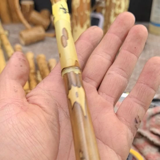 梅妃茶则烙画梅妃