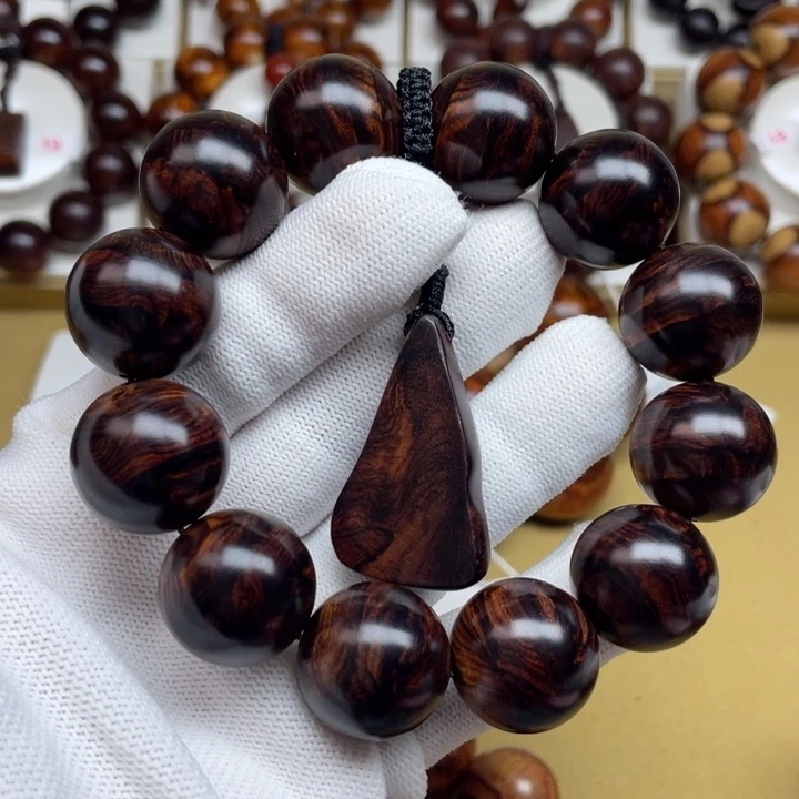 黄花梨/降香黄檀手串/手链海南黄花梨