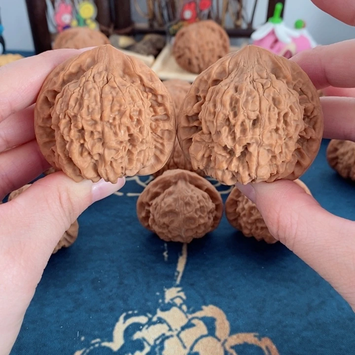 文玩核桃把件官帽47