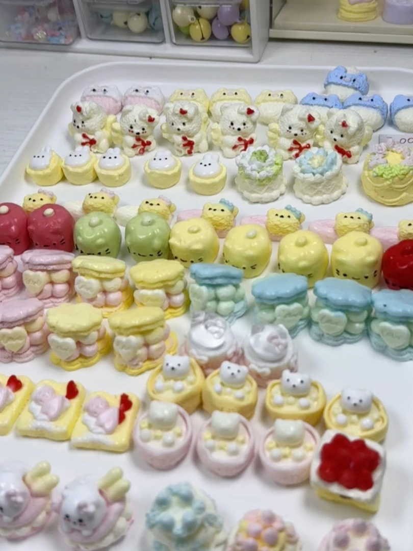 捏捏乐福利场专用链接批发迷你解压猫咪粉色小号面包