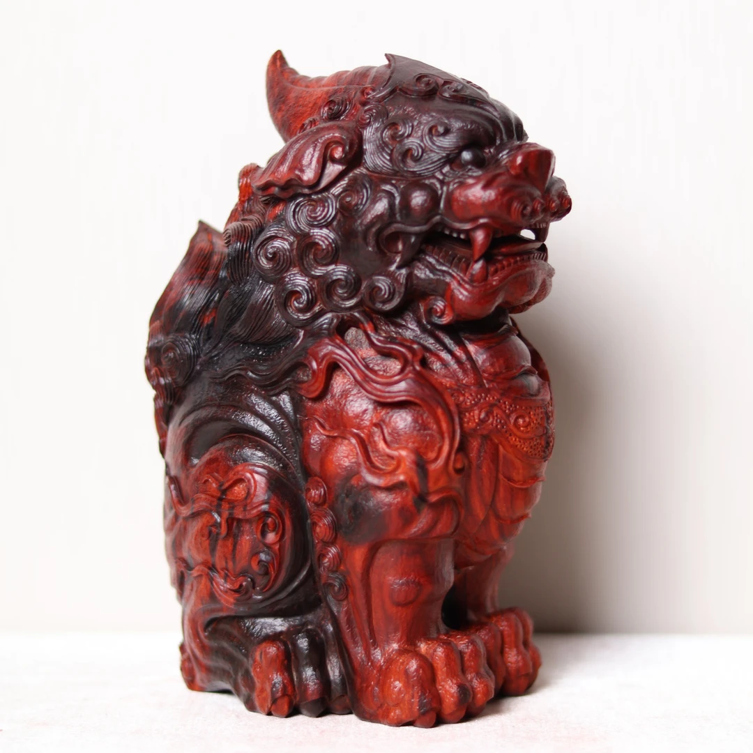 s23927 檀香紫檀-貔貅