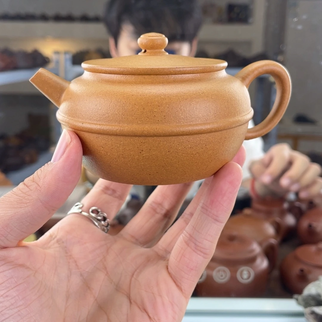 茶壶紫砂180cc黄金段茶壶
