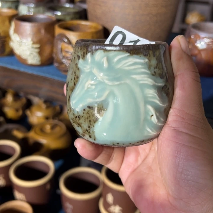 缸120 毫升原谷烧高温粗瓷