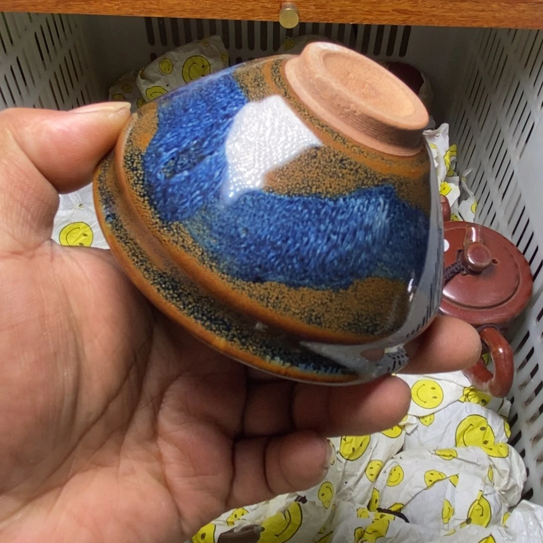 茶盏建盏喝茶主人杯茶杯
