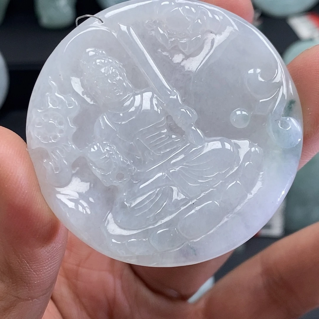 ****乖翡翠未镶嵌颈饰翡翠