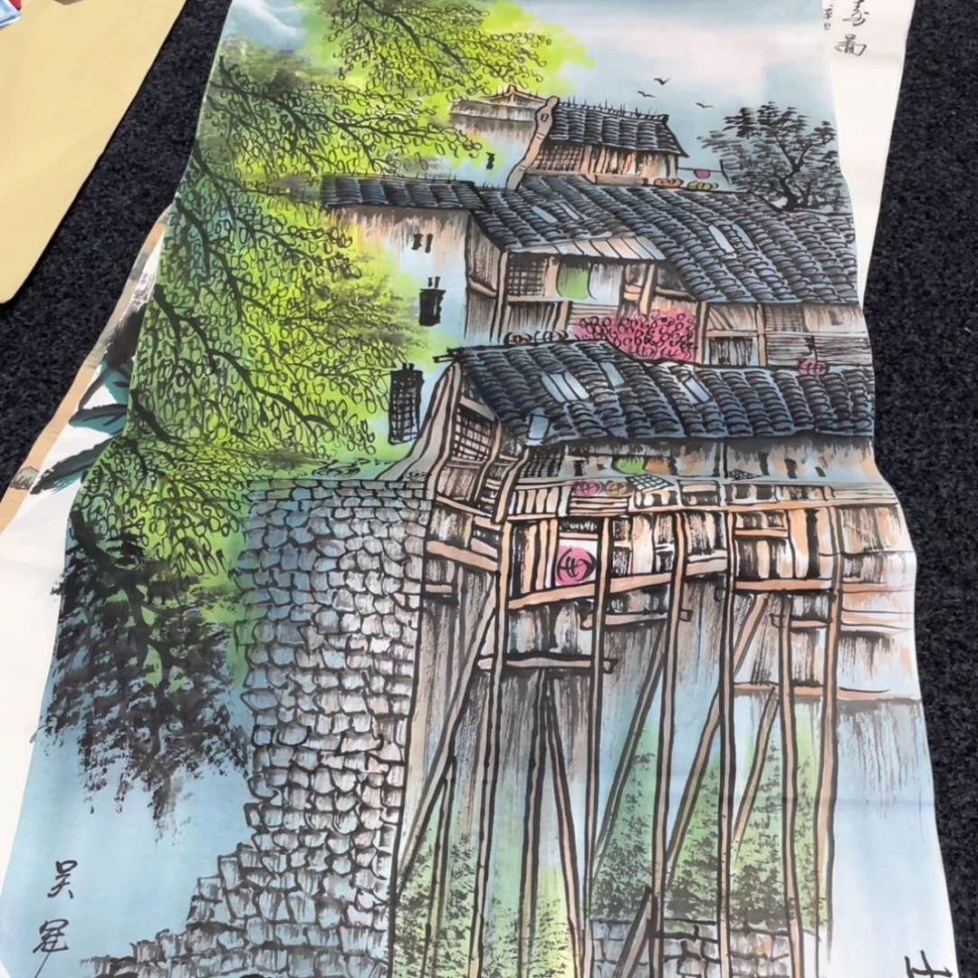 国画国画作品画心一张