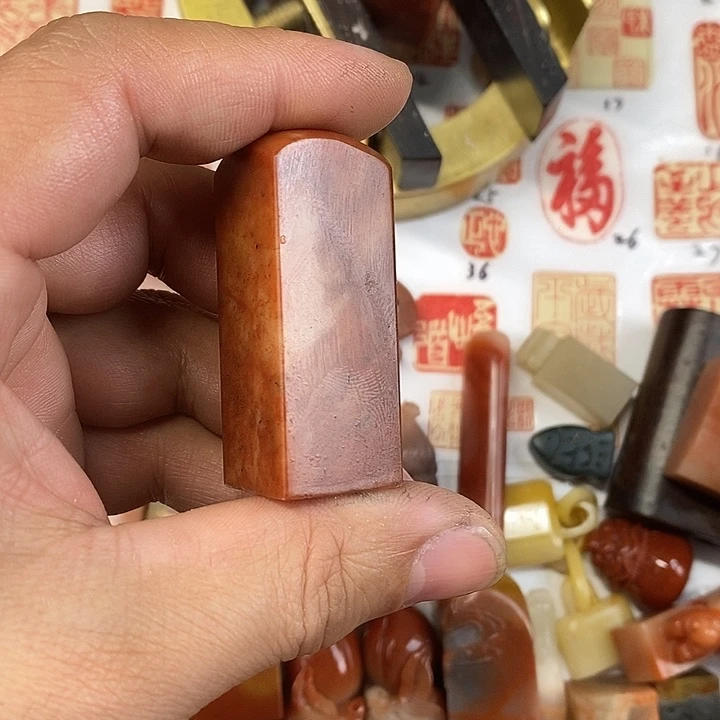 ~***-寿山石现场直播篆刻
