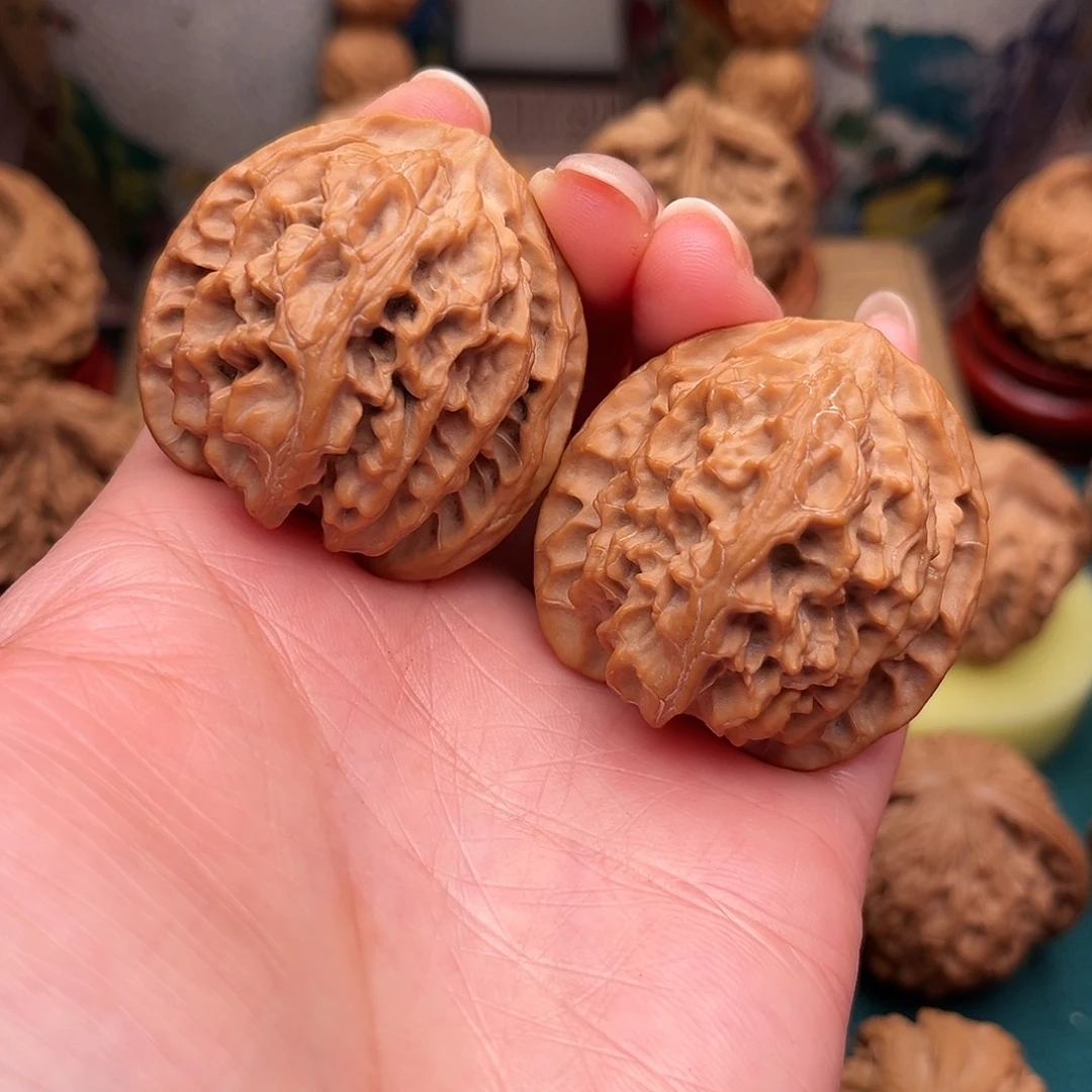 文玩核桃把件苹果园