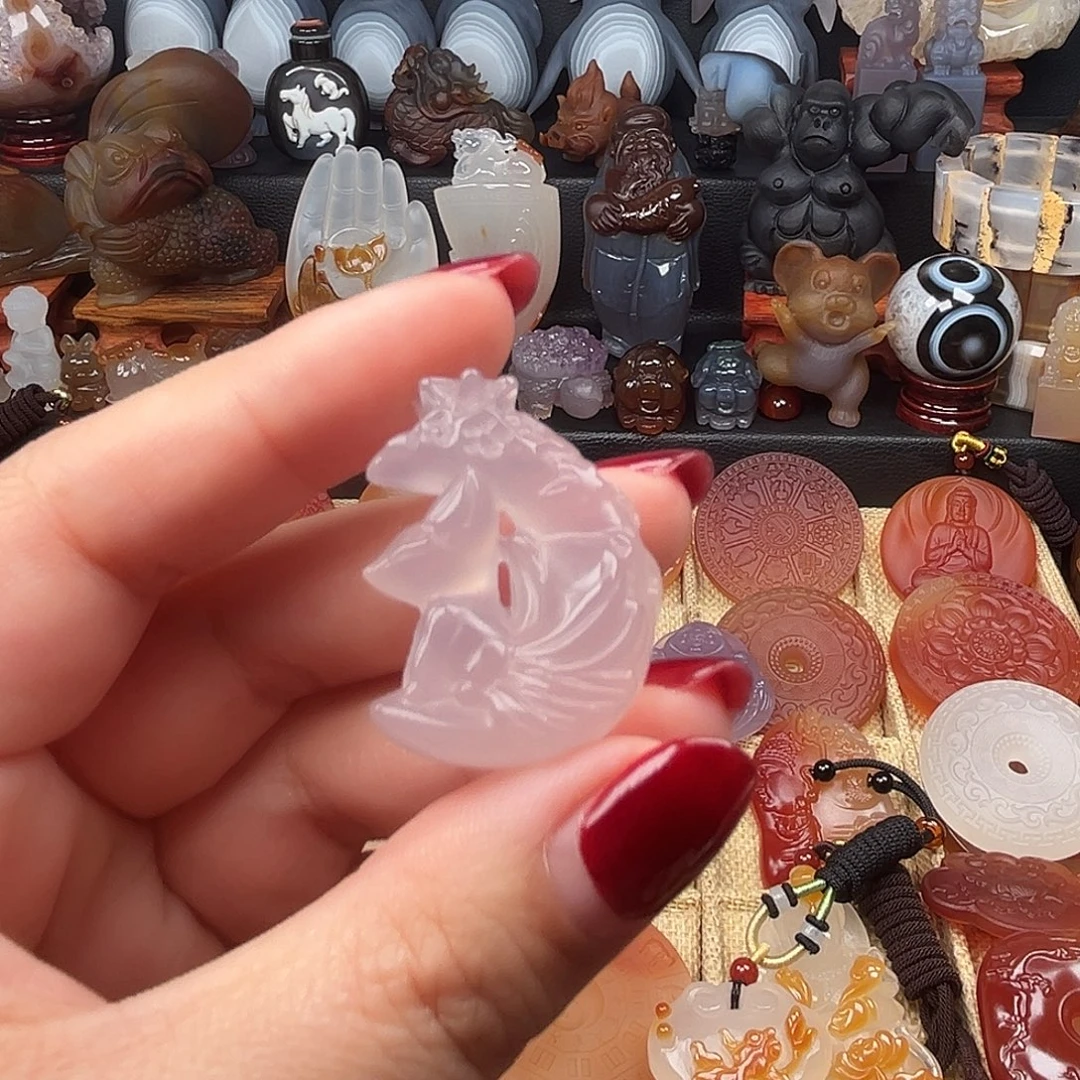 玛瑙/玉髓未镶嵌颈饰