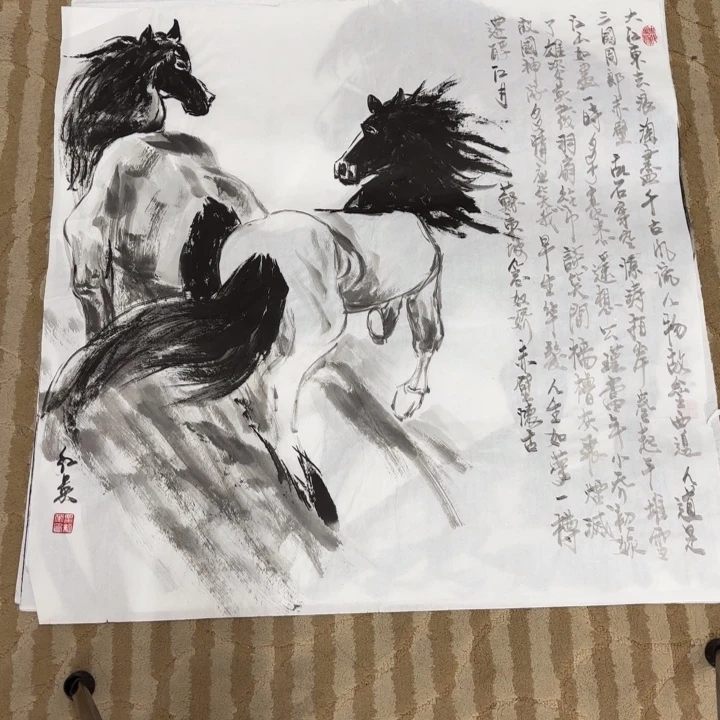 国画花鸟等多种形式