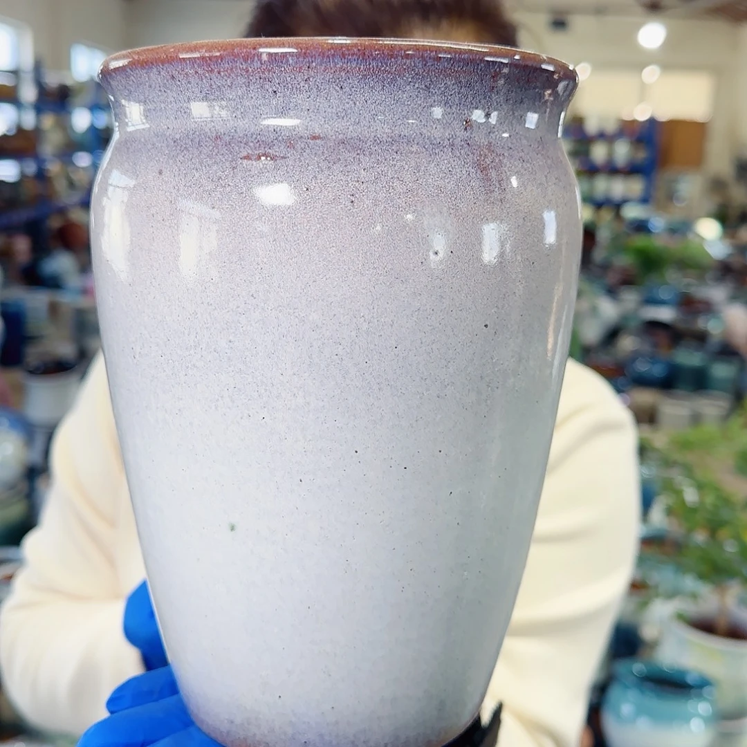 紫砂花盆高20口15