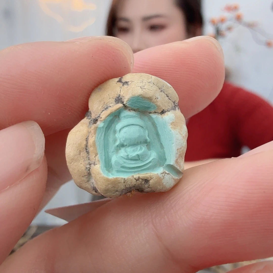 绿松石未镶嵌珠宝半成品