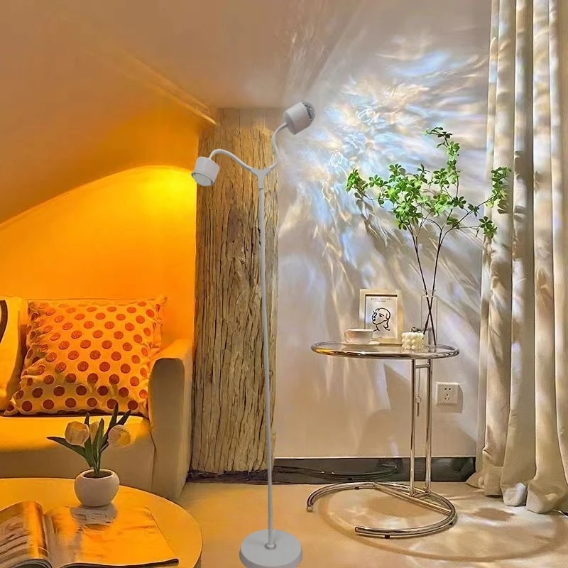 【主播同款】曼雅直播间氛围灯2025新款双头水波纹动态夕阳红直播灯