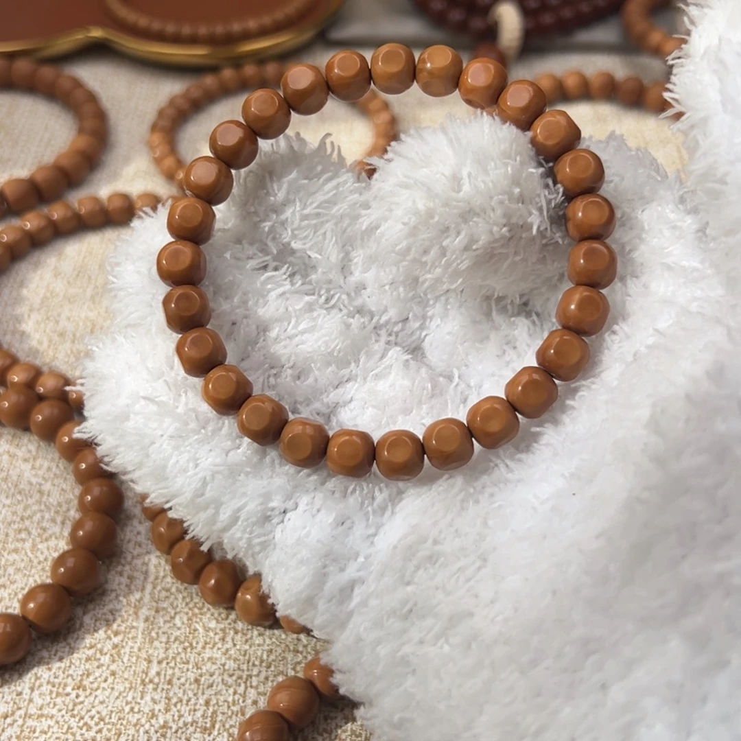 猴头核桃吊坠反油六方