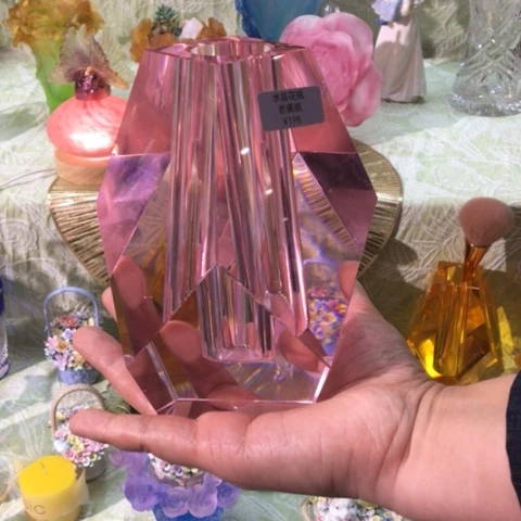 有机玻璃清货水晶花瓶