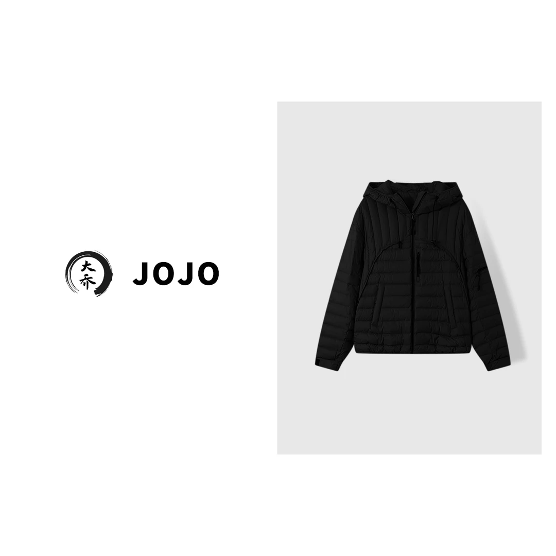 『大乔JoJo』【玉米排骨】慵懒轻薄排骨高级感廓形宽松保暖羽绒服