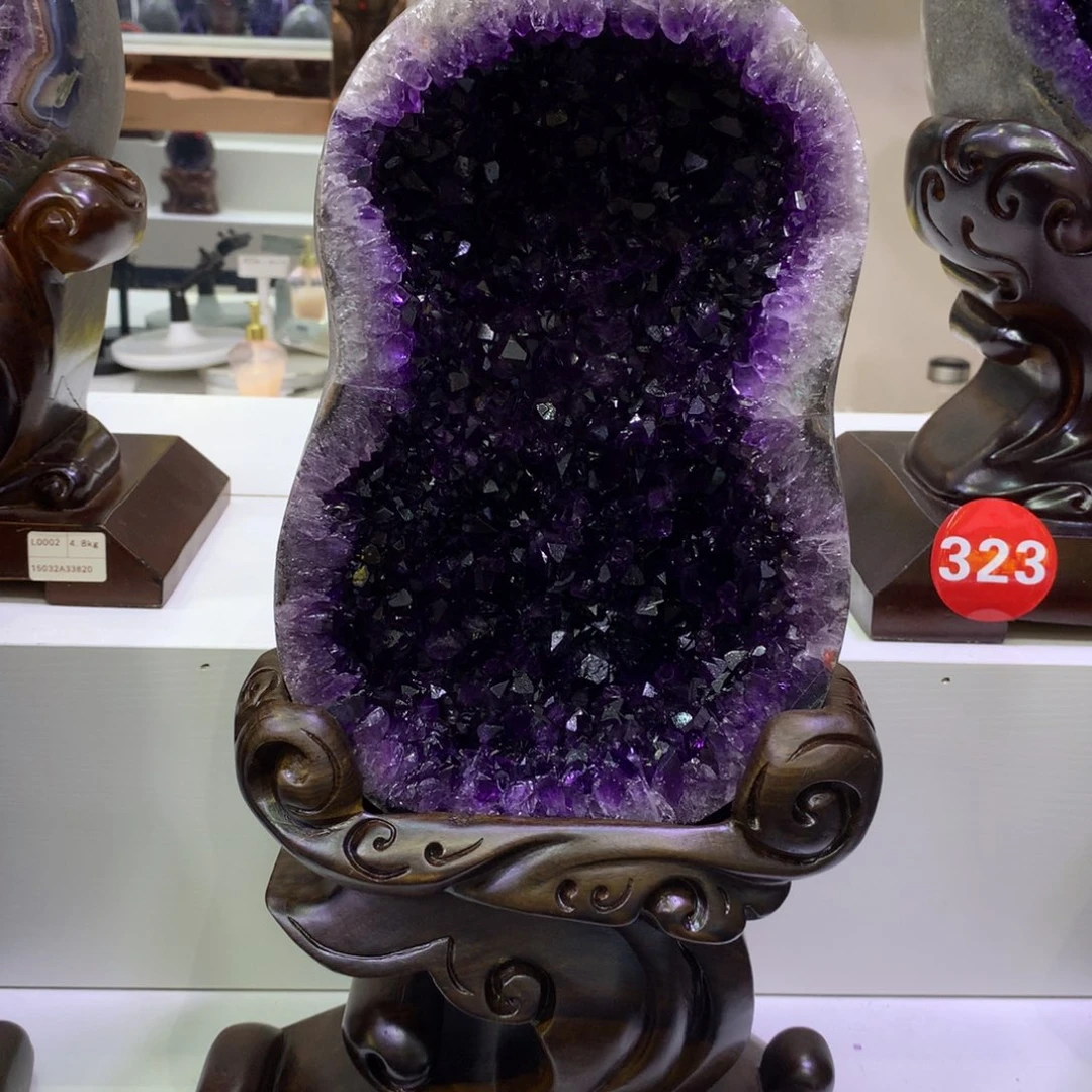 紫晶大型摆件（非配饰）未镶嵌