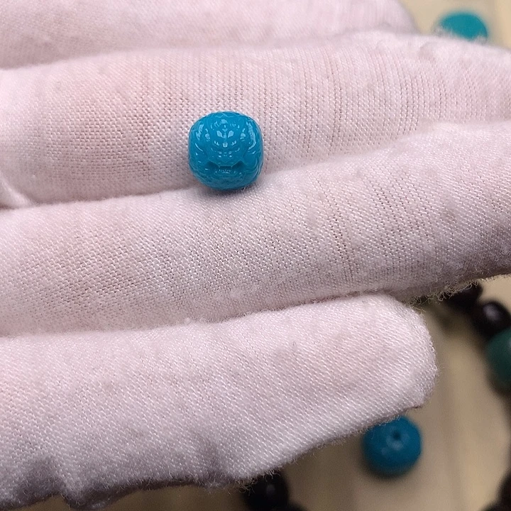 绿松石未镶嵌绿松石龙老型8.3