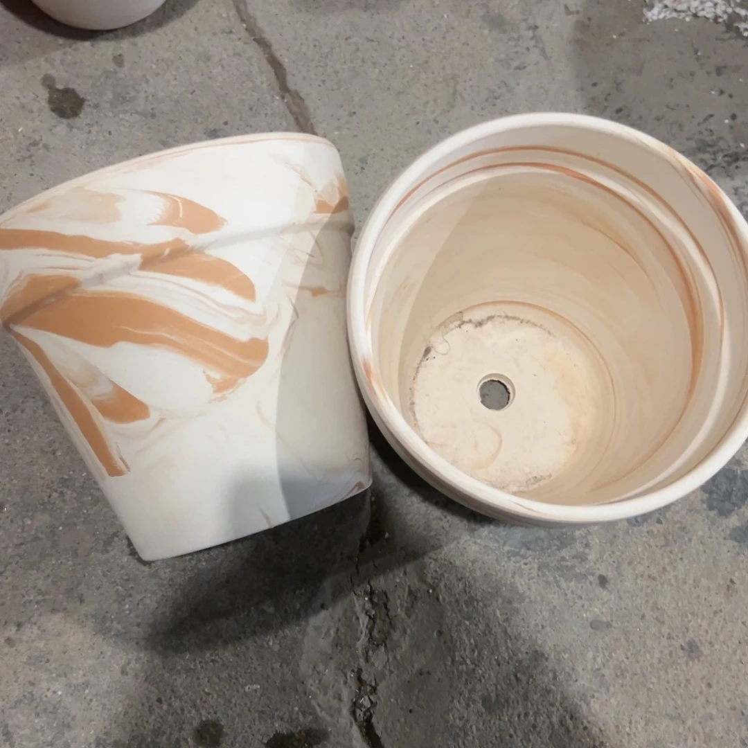 【闪购商品】红陶橘里橘气18口16高2个【微瑕】