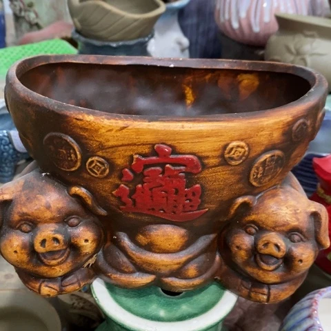 陶瓷双猪11222333