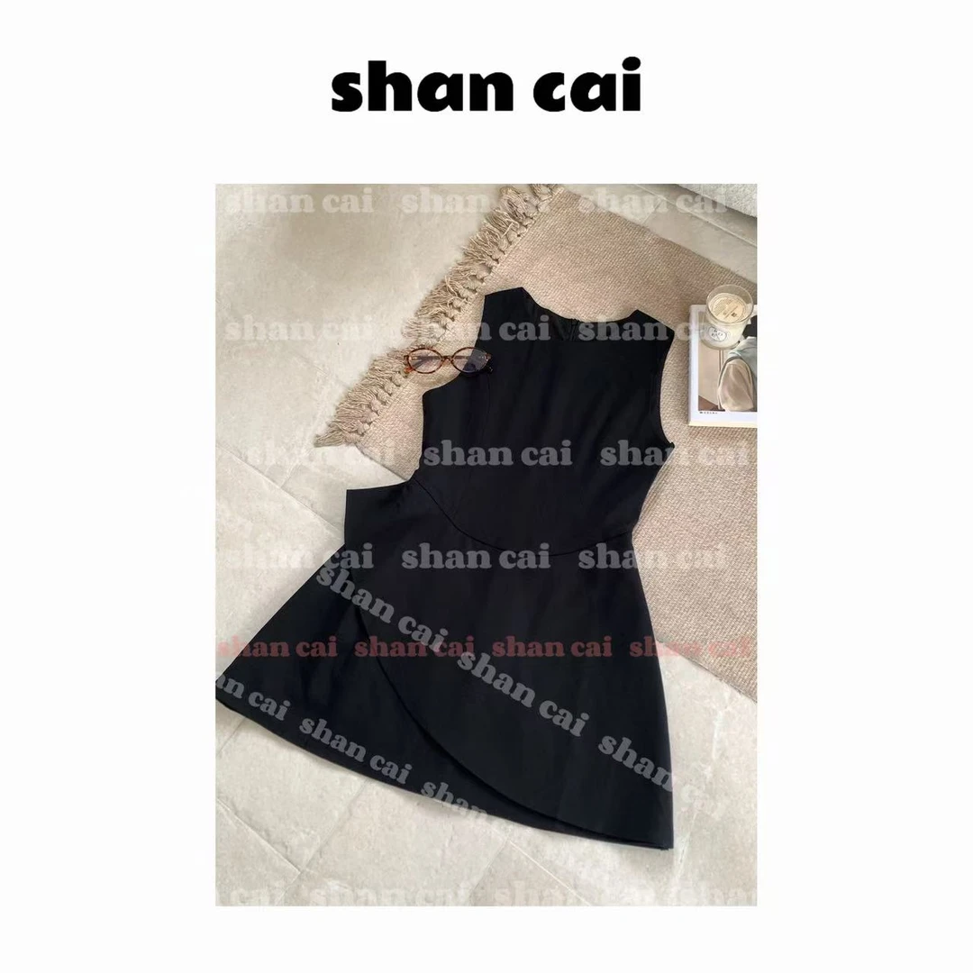 杉菜自制（特殊裁剪）连衣裙夏季清no退no换