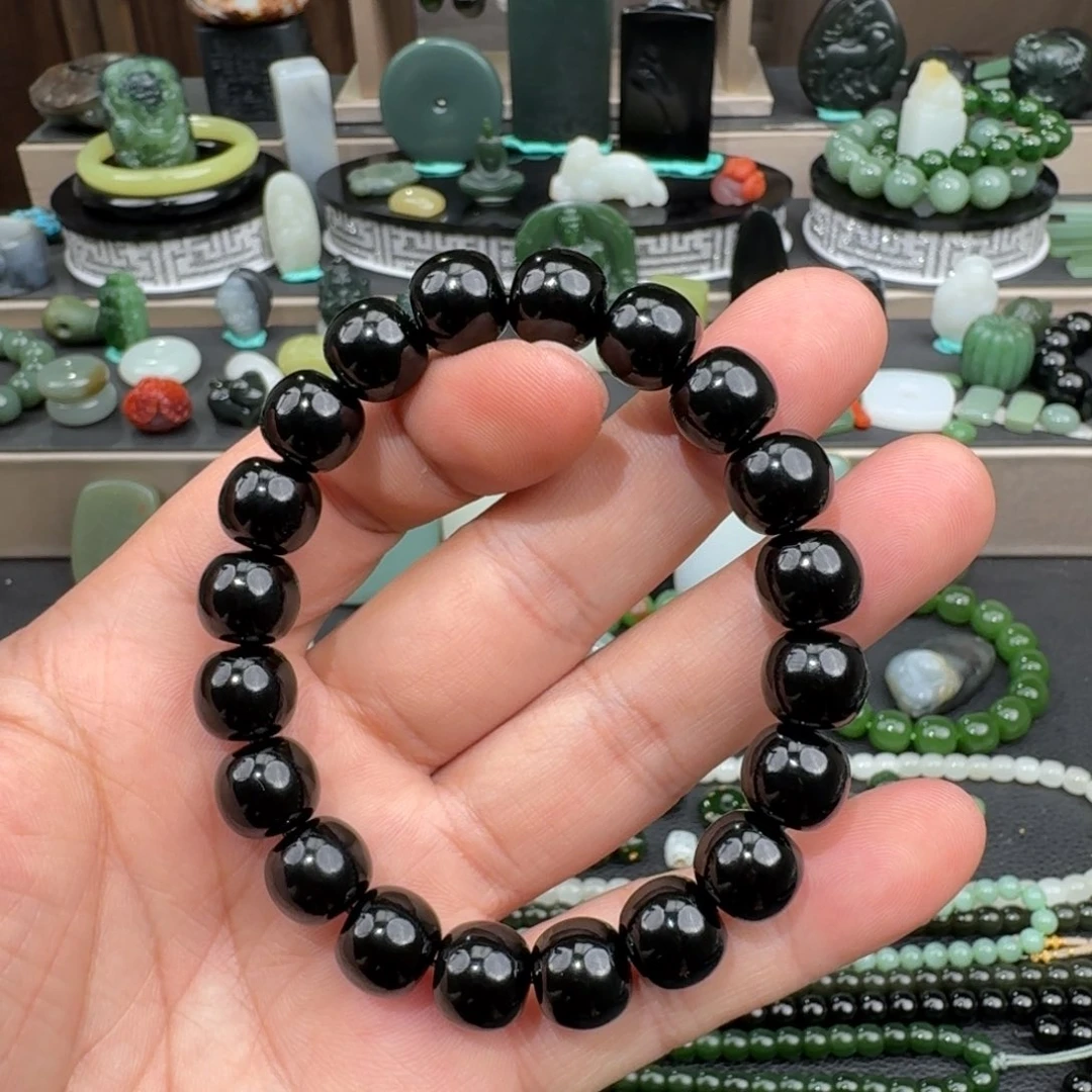 和田玉（青玉）未镶嵌手链