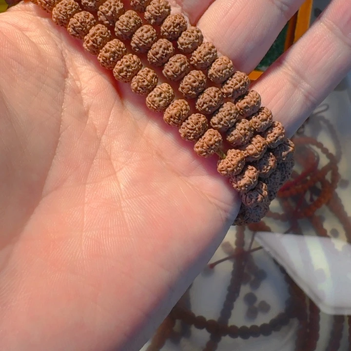 有***茶吊坠金刚菩提平细