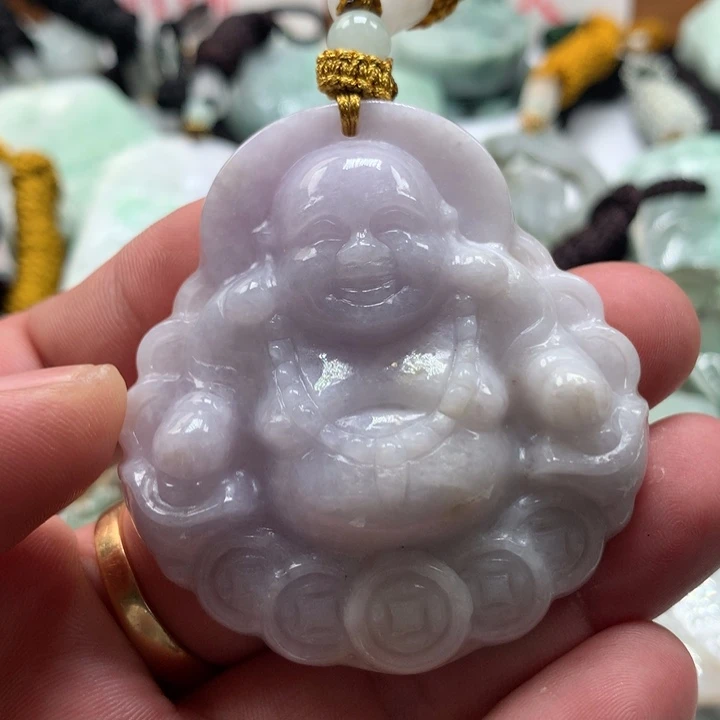 颈饰未镶嵌翡翠保真天然a货翡翠