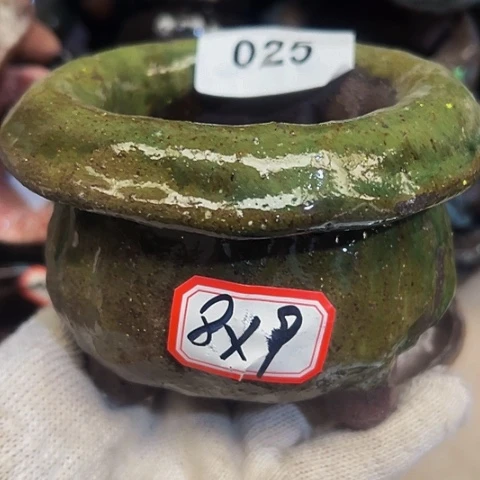 红陶粗陶花盆手工