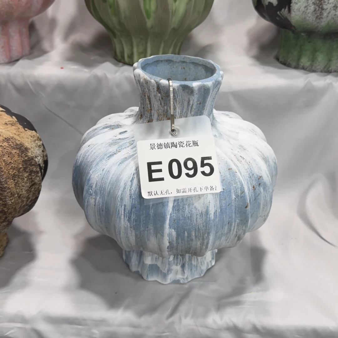 _***t摆件景德镇高温花瓶编码e095高28口8默认无孔