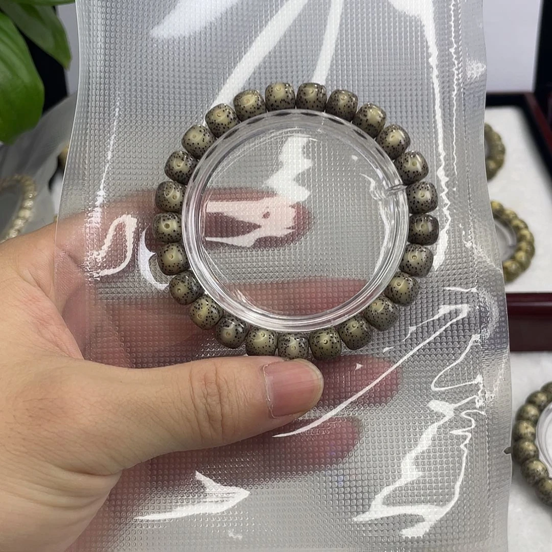 手串星月菩提黄金瞳原生态单圈
