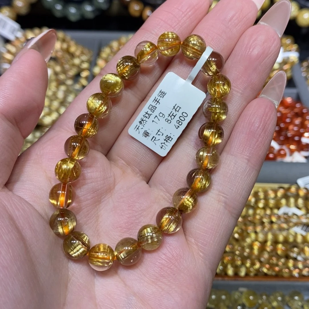 未镶嵌手链水晶青