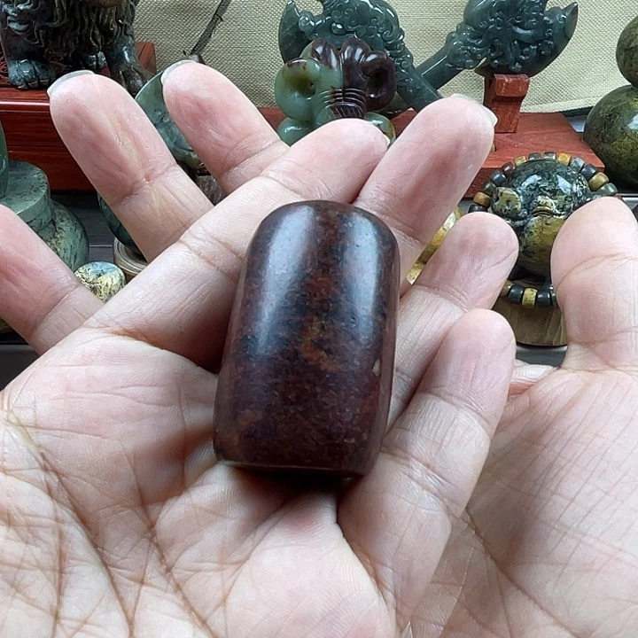 岫岩河磨玉（透闪石质玉）未镶嵌把件