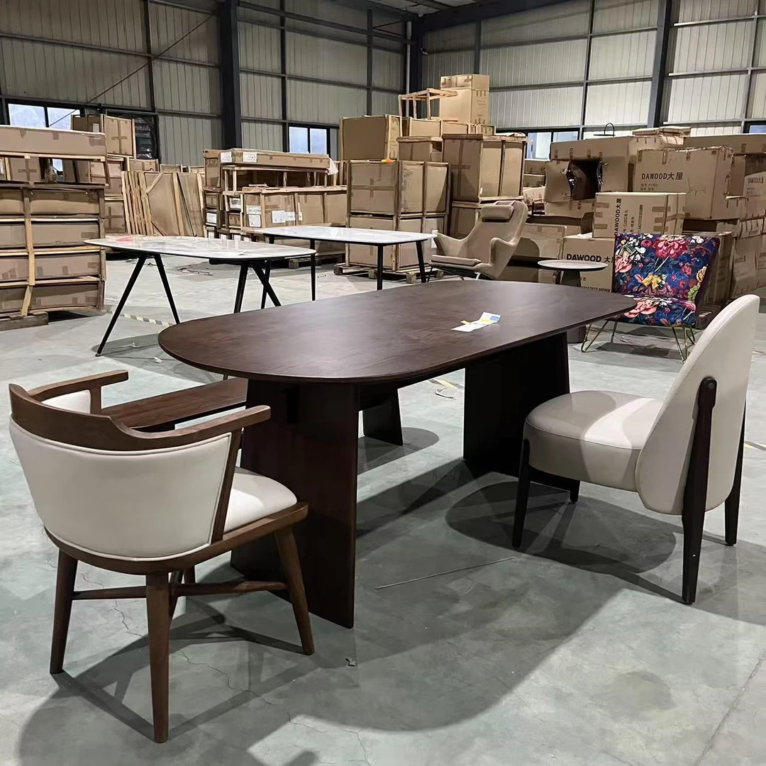 【HS】H-CT137 长餐桌 1600/1800*900*760【H-CY140送长条凳】