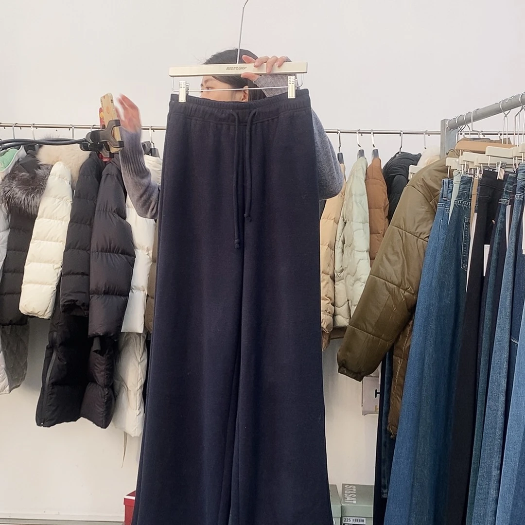 140斤以内藏青色卫裤