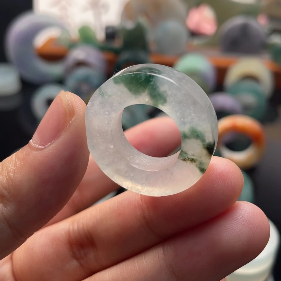 定制翡翠未镶嵌  圣诞节