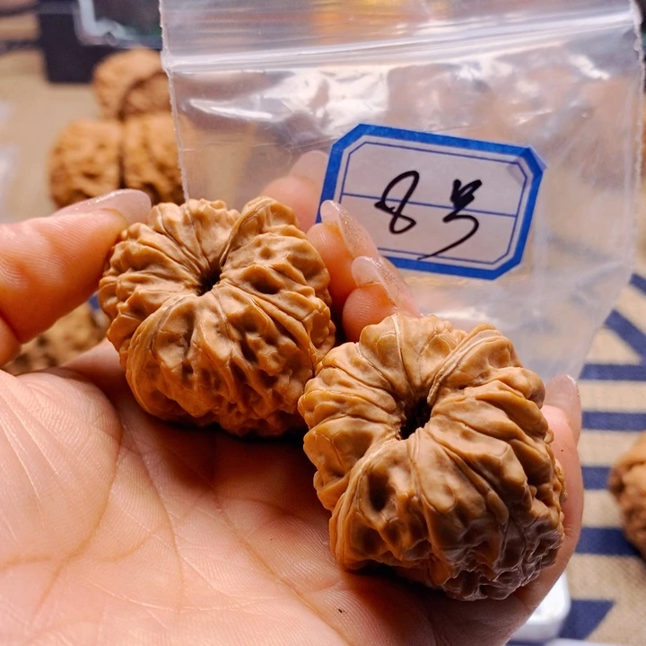 愤***虫把件文玩核桃闷墩