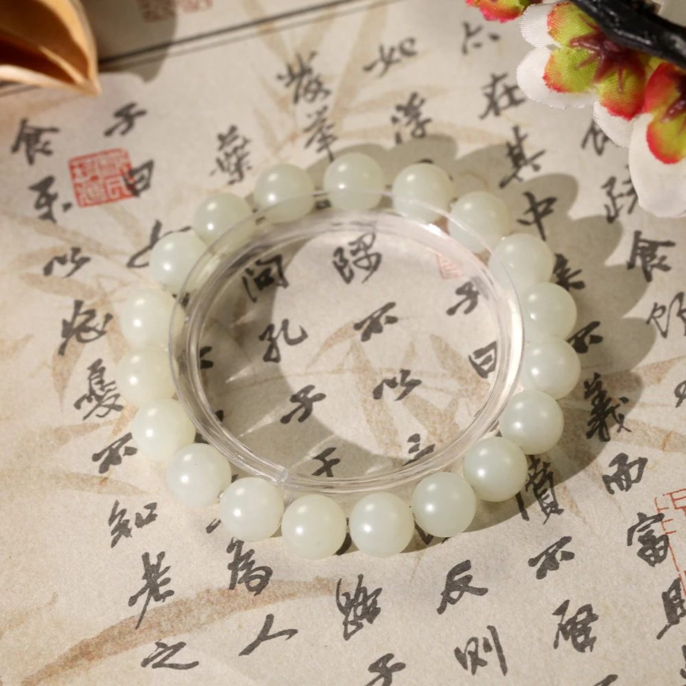 【德巧家】和田玉手串精致典雅大气美丽