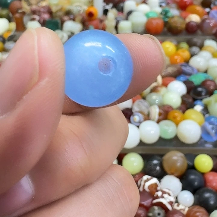 彤***玛瑙/玉髓合金手链