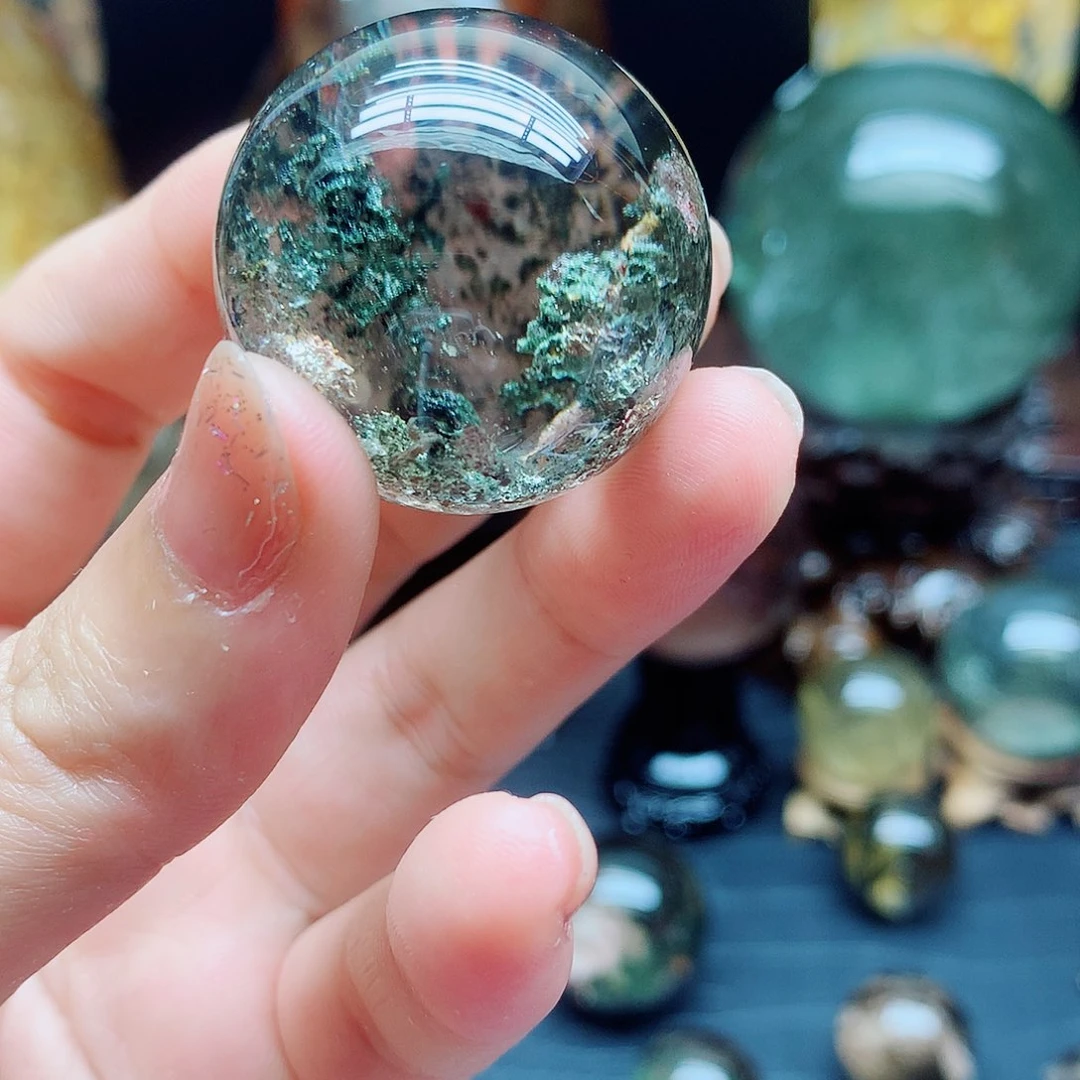 水晶珠宝半成品未镶嵌ป****