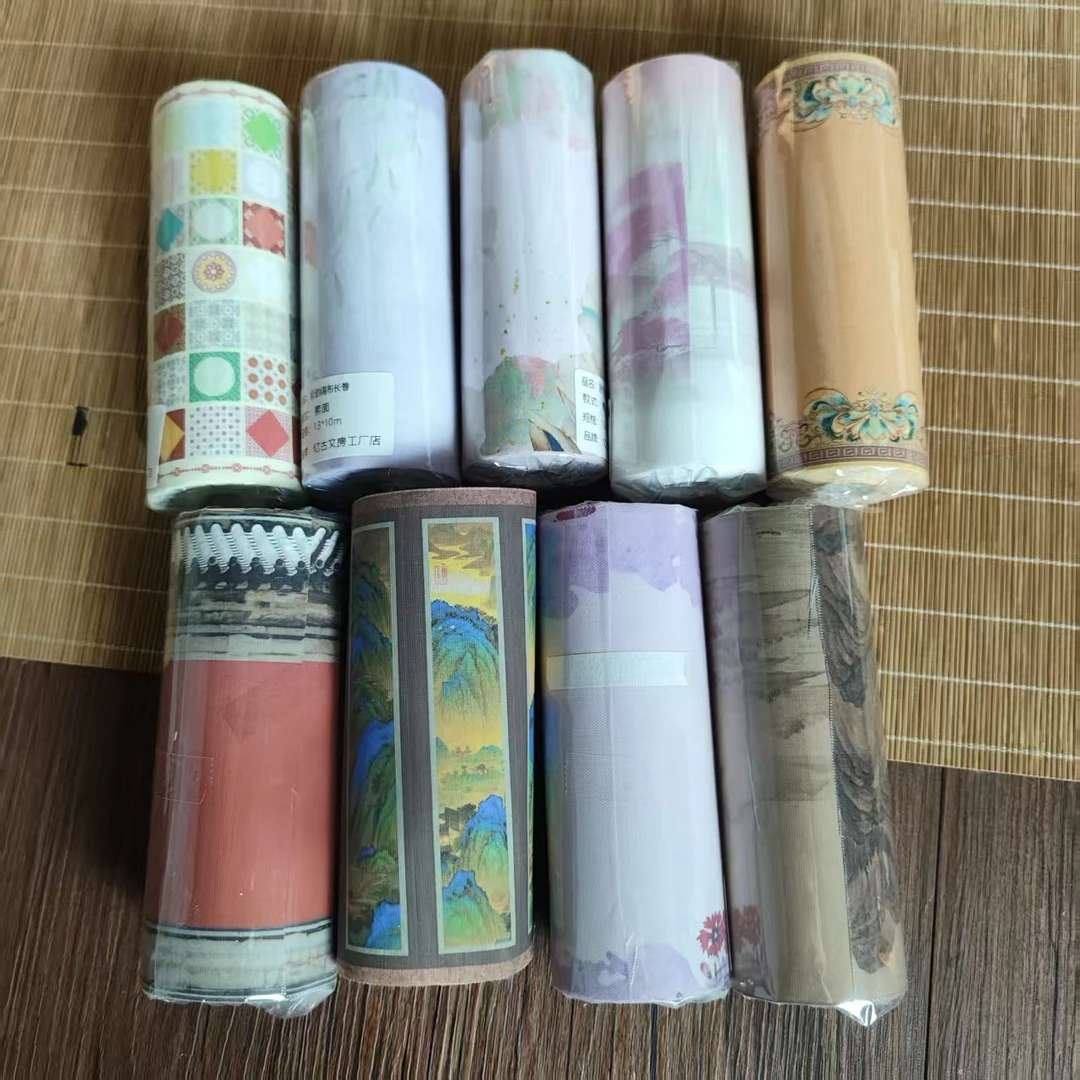 11.12【超级破价】【不挑款迷你绢布】小楷行草书半生熟宣纸