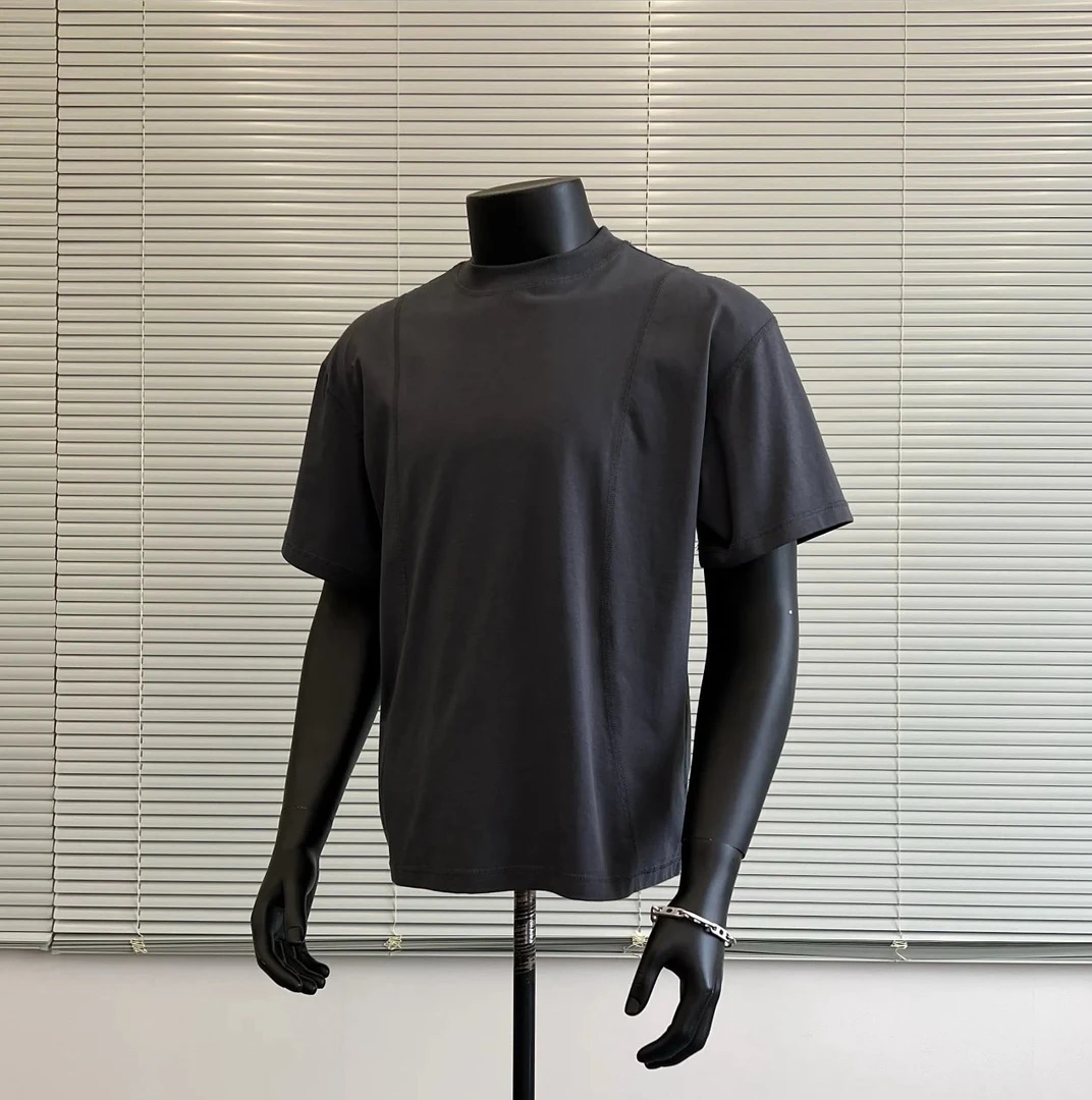 蒙□POLO高级轻奢短袖圆领T恤新款男女同款【MC109】