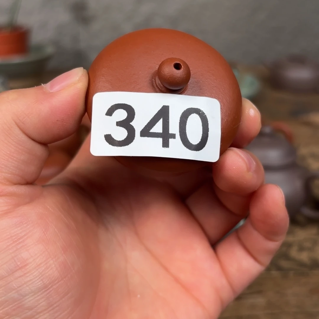 茶壶紫砂@***开盖子朱泥